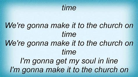 church on time lyrics